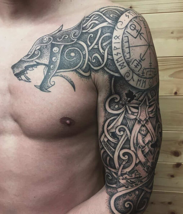 Celtic Warrior Tattoo