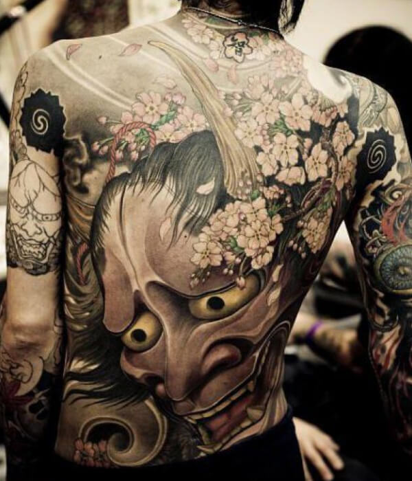 Demon Yakuza tattoo