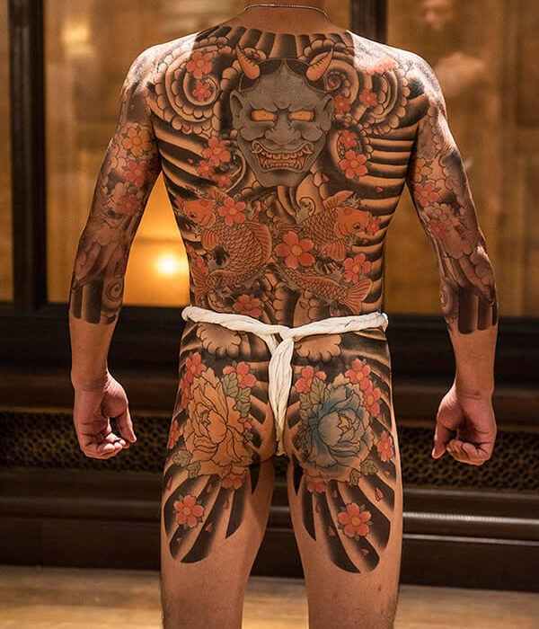 Demon Yakuza tattoo