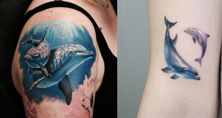 30+ Amazing Dolphin Tattoo Ideas And Designs with Meaning