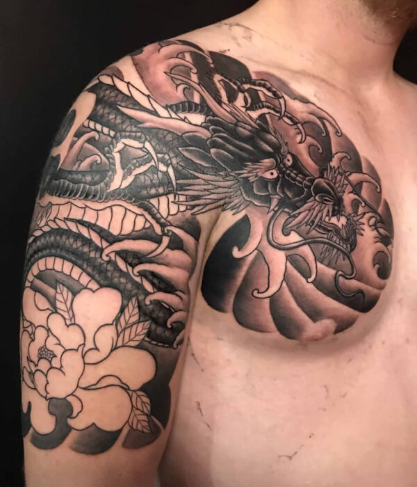 Dragon Yakuza tattoo
