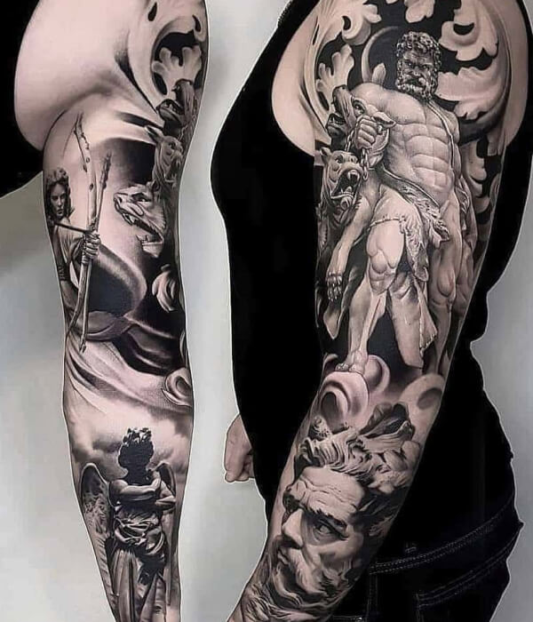 Greek mythological tattoo