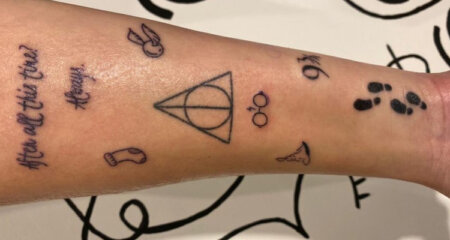 30 Harry Potter Tattoo Ideas And Designs Inspiration in 2024