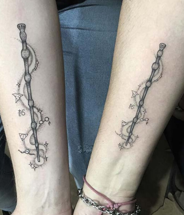 Harry Potter Wand Tattoos