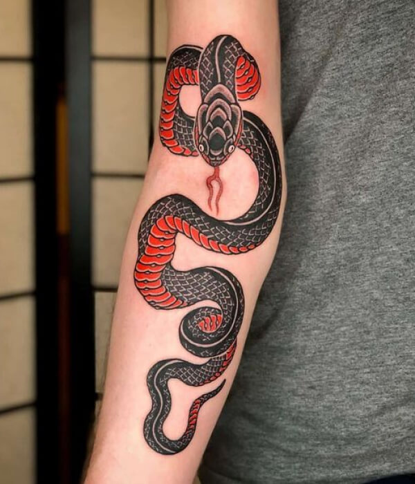 Hebi Tattoo, aka Japanese Snake Tattoo