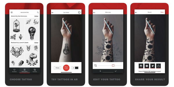 InkHunter - Best Apps for Creating Custom Tattoo Designs