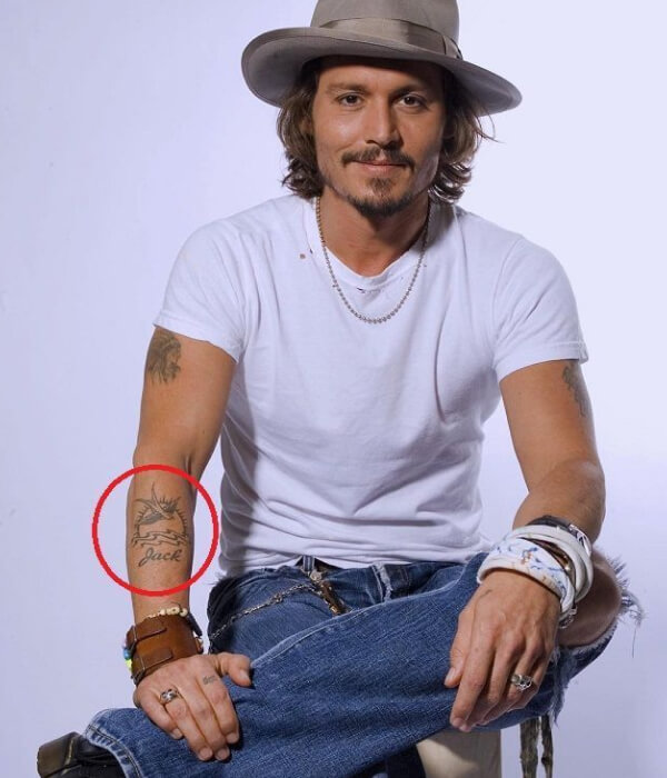 Jack sparrow tattoo