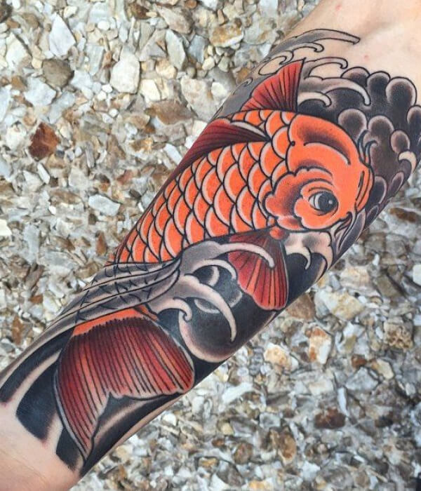 Koi Tattoo, aka Japanese Fish Tattoo