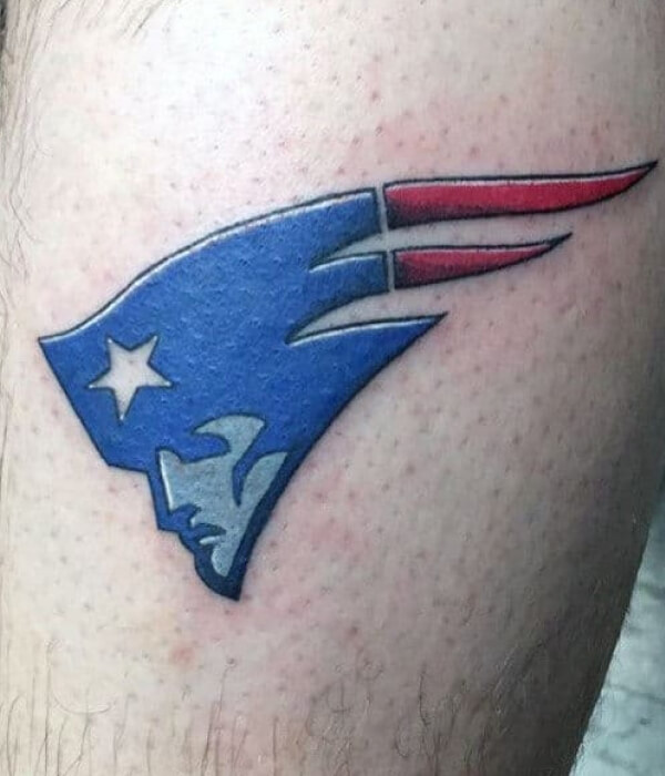 New England Patriots tattoo