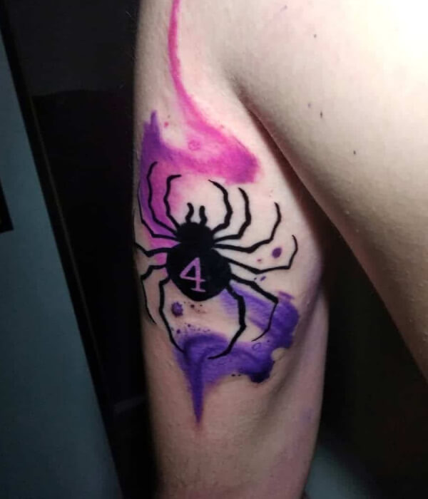 Phantom Troupe Calf Tattoo