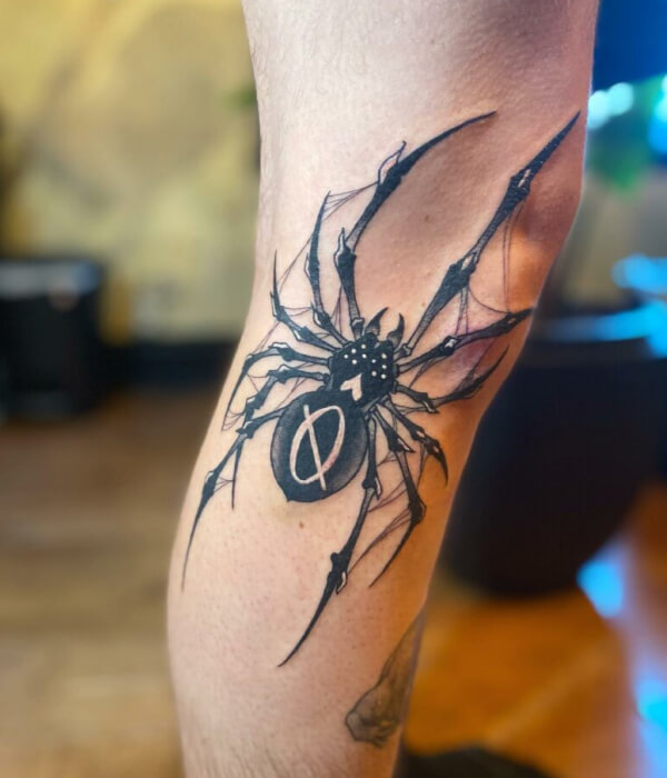 Phantom Troupe Knee Tattoo