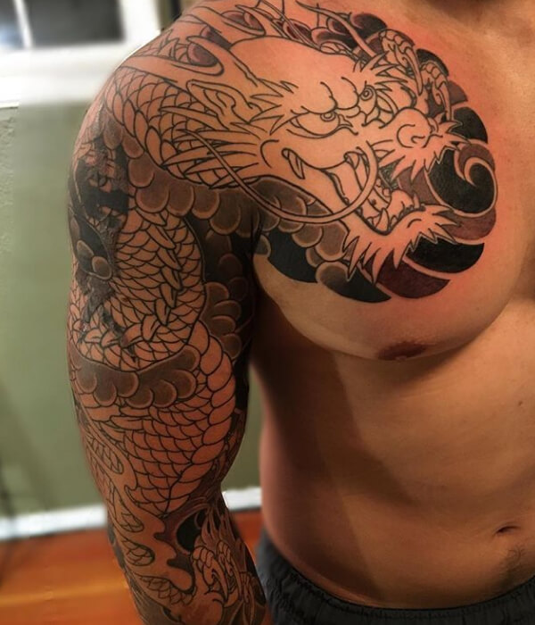 Ryu Tattoo, aka Japanese Dragon Tattoo