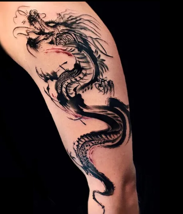 Ryu Tattoo, aka Japanese Dragon Tattoo