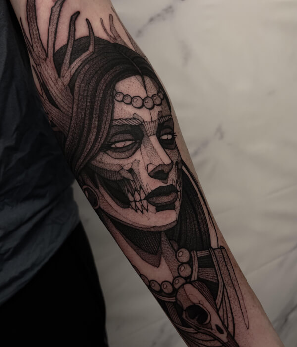 Selene tattoo