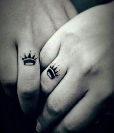 35 Mind-Blowing King and Queen Tattoo Design With Meaning