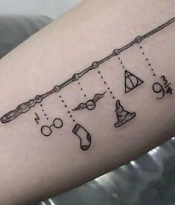 30 Harry Potter Tattoo Ideas And Designs Inspiration in 2023