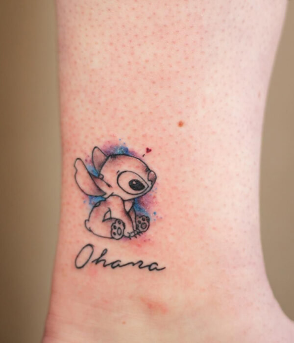 Small stitch tattoo