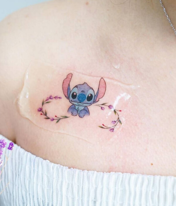 Small stitch tattoo