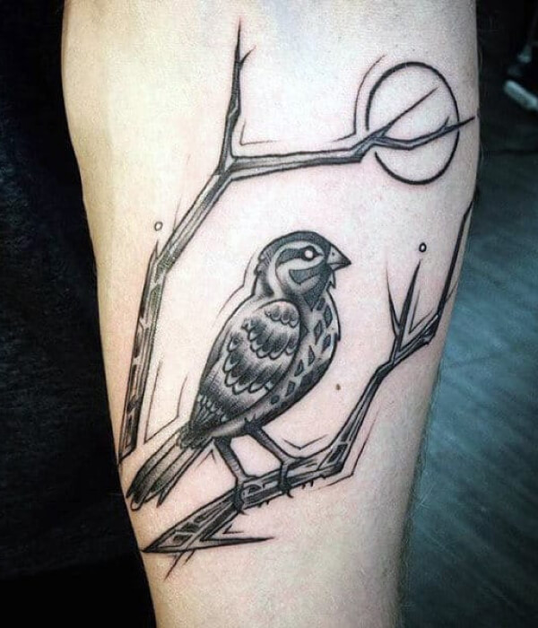 35 Amazing Sparrow Tattoos With Meanings, Ideas, and Designs