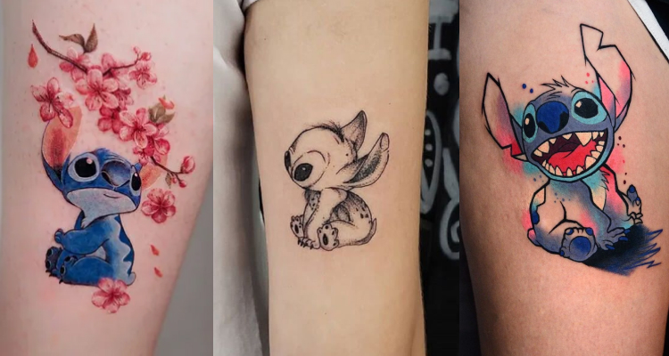 Lion King inspired tattoo of Stitch  rDrawMyTattoo