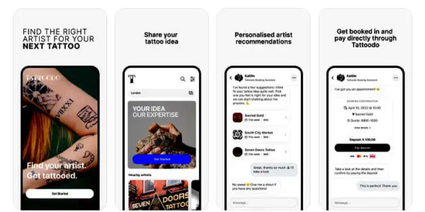 Tattoodo - Best Apps for Creating Custom Tattoo Designs