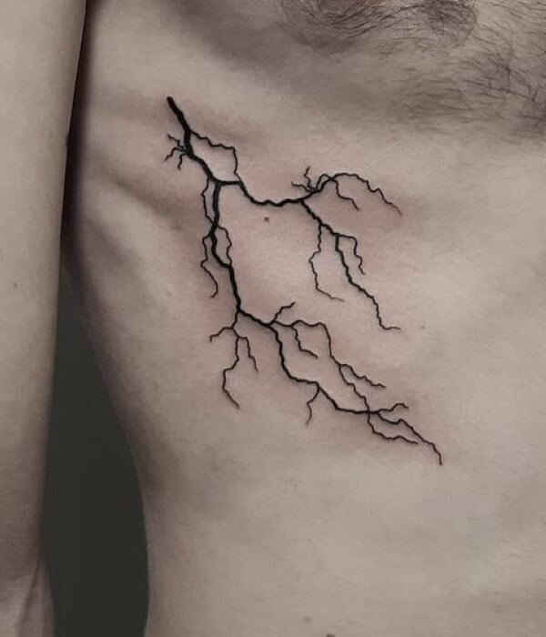 Temporary Tattoos LIGHTNING Bolt Hand Tattoos Neck Tattoos  Etsy