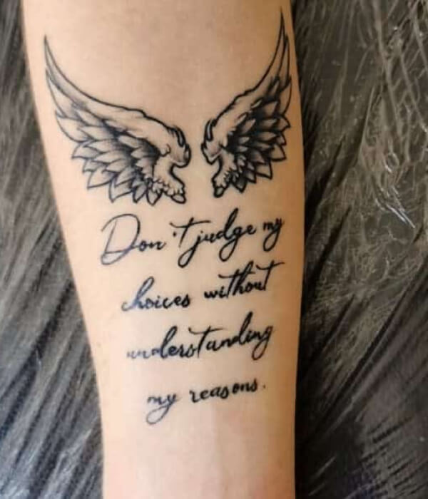 Wings Tattoo Quotes