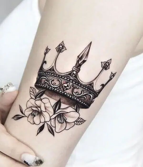 Womans Queen Tattoo