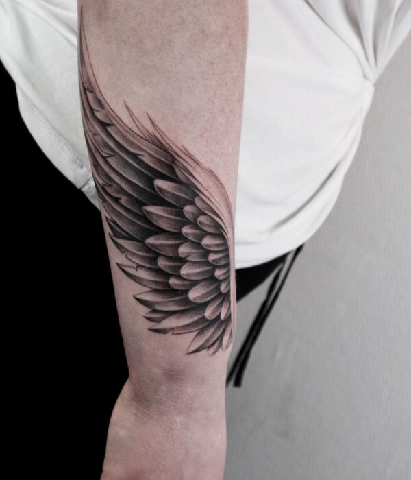 Wrist Wings Tattoo