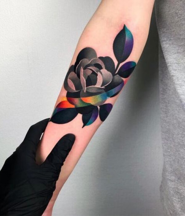 3D Half Sleeve Tattoo