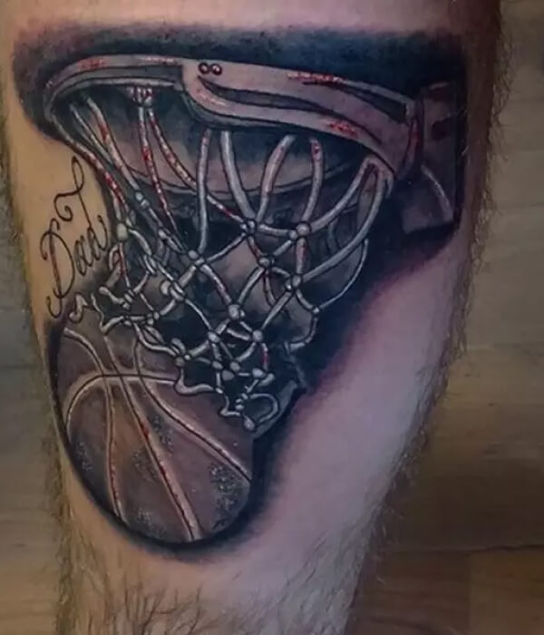 Basketball Equipment Tattoo