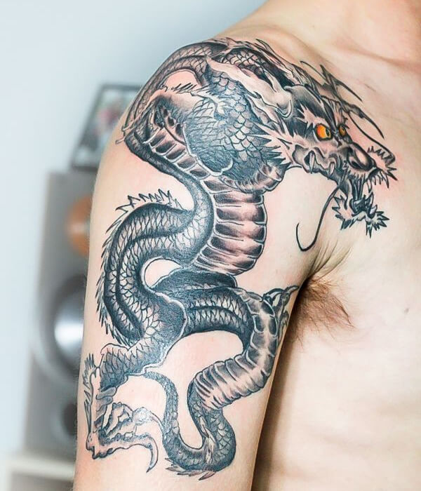 Dragon arm Tattoo