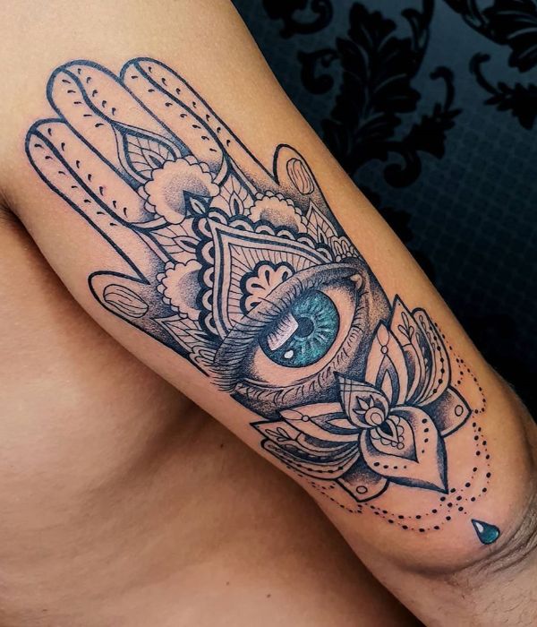Eye of Hamsa Tattoos