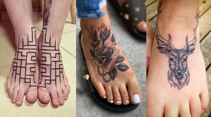 40+ Awesome Foot Tattoos Ideas and Designs for Women