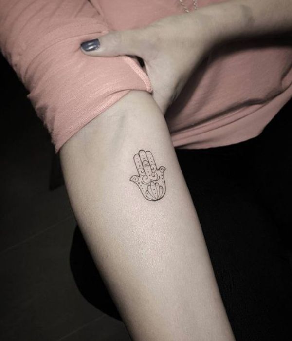 Hamsa Tattoo Hand