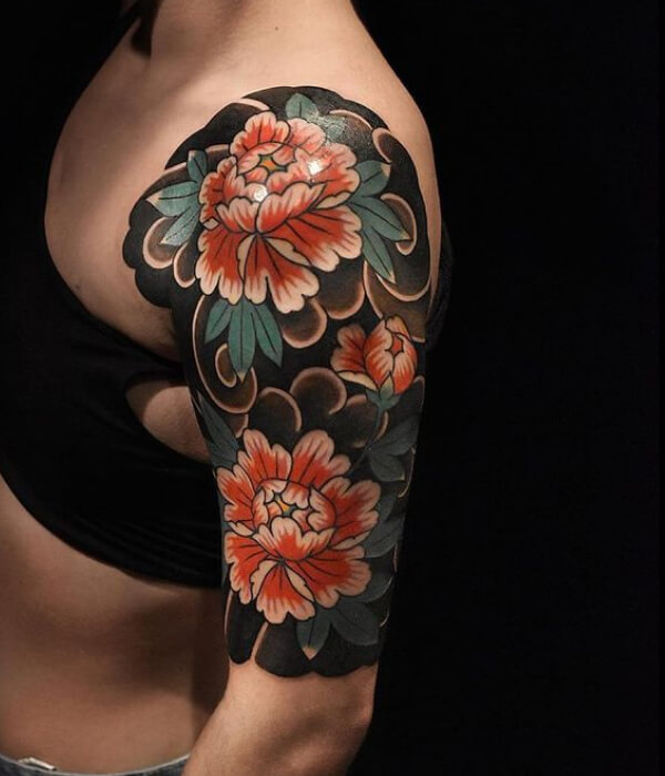 Japanese Half Sleeve Tattoo