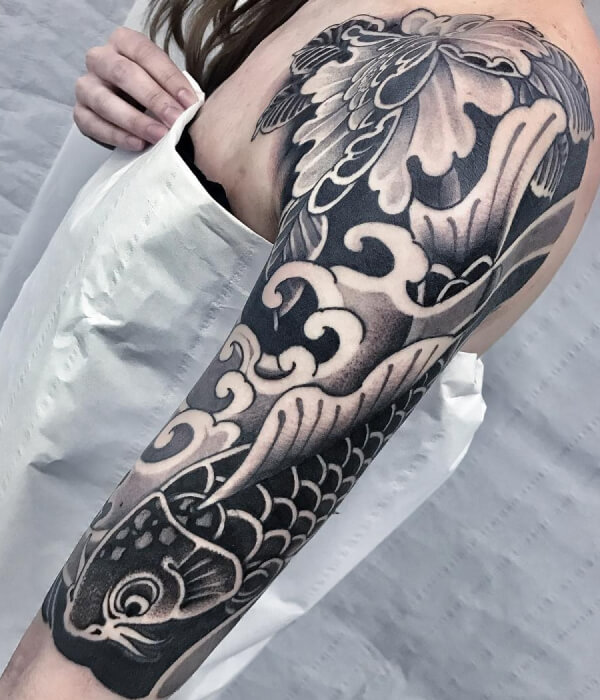 Japanese Half Sleeve Tattoo