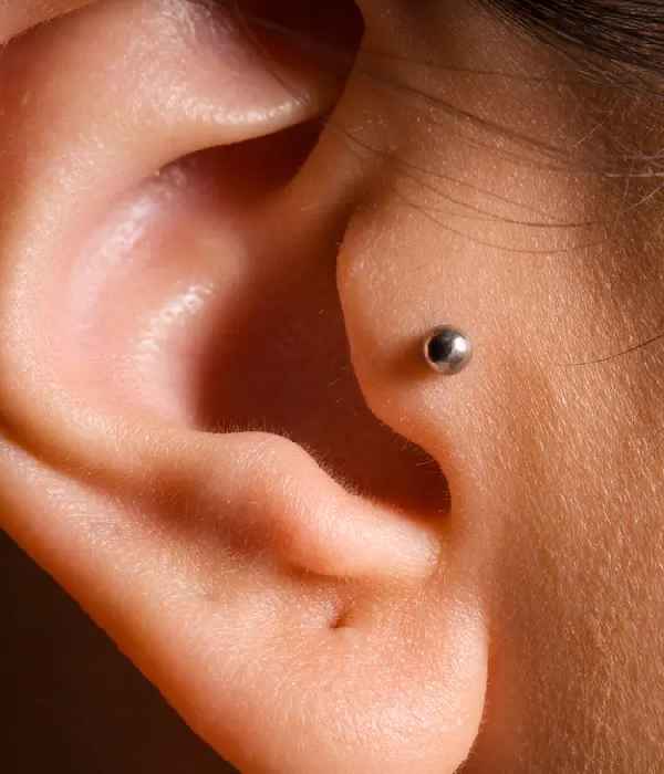 Keep the area around your piercing dry