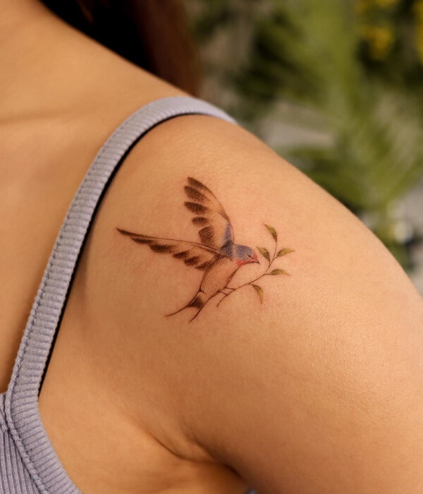 Love birds tattoo