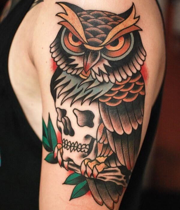 Owl Tattoo design