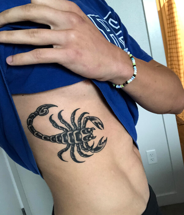 Scorpio tattoo design