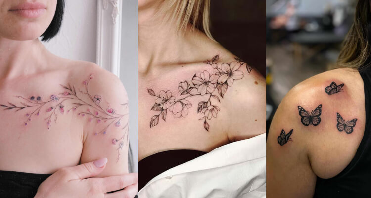 Shoulder tattoo women