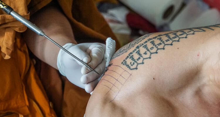 Traditional Bamboo Tattooing