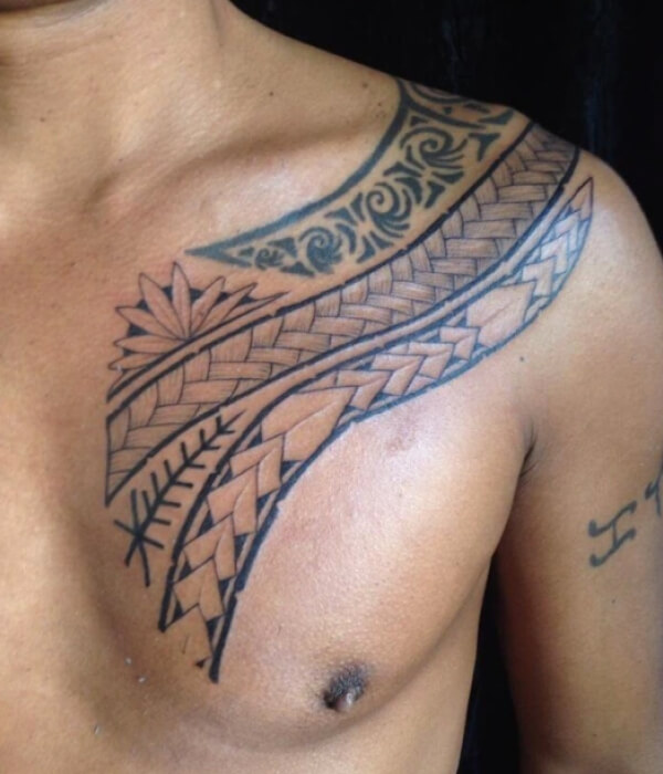 Tribal Collarbone Tattoo ideas
