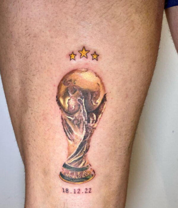 Trophy or Cup tattoo