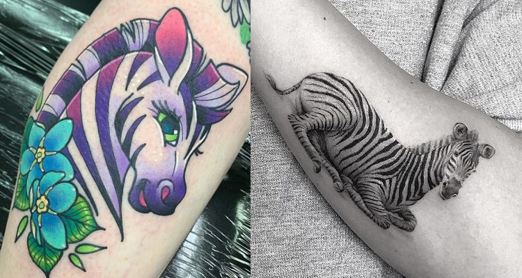 30 Amazing Zebra Tattoos Design And Ideas For Girls and Boys