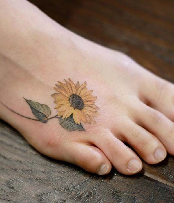sunflower tatoo