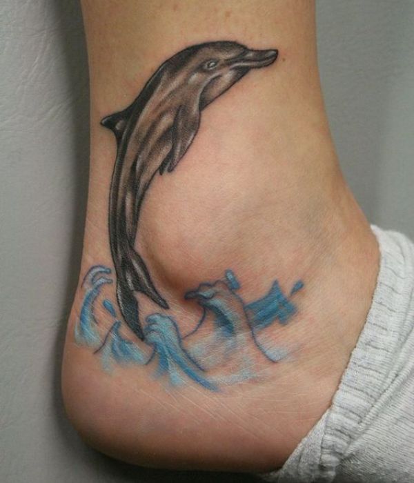 whale foot tatoos