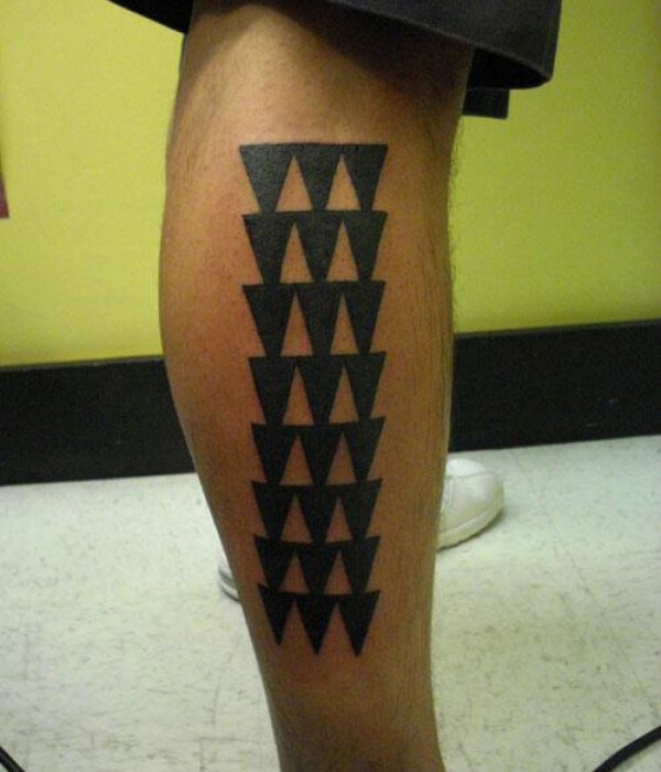 Black Triangle tattoo ideas