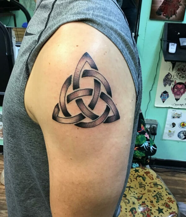 Celtic Triangle Tattoo design